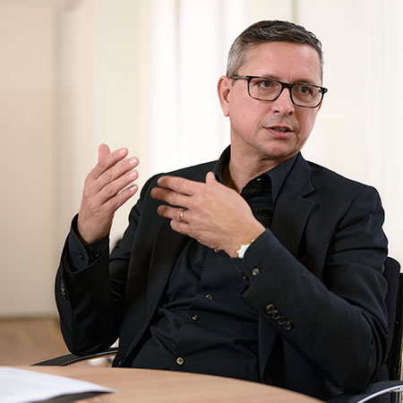 Norman Wirth im Gespräch